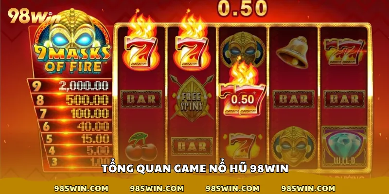 Tổng quan game nổ hũ 98win